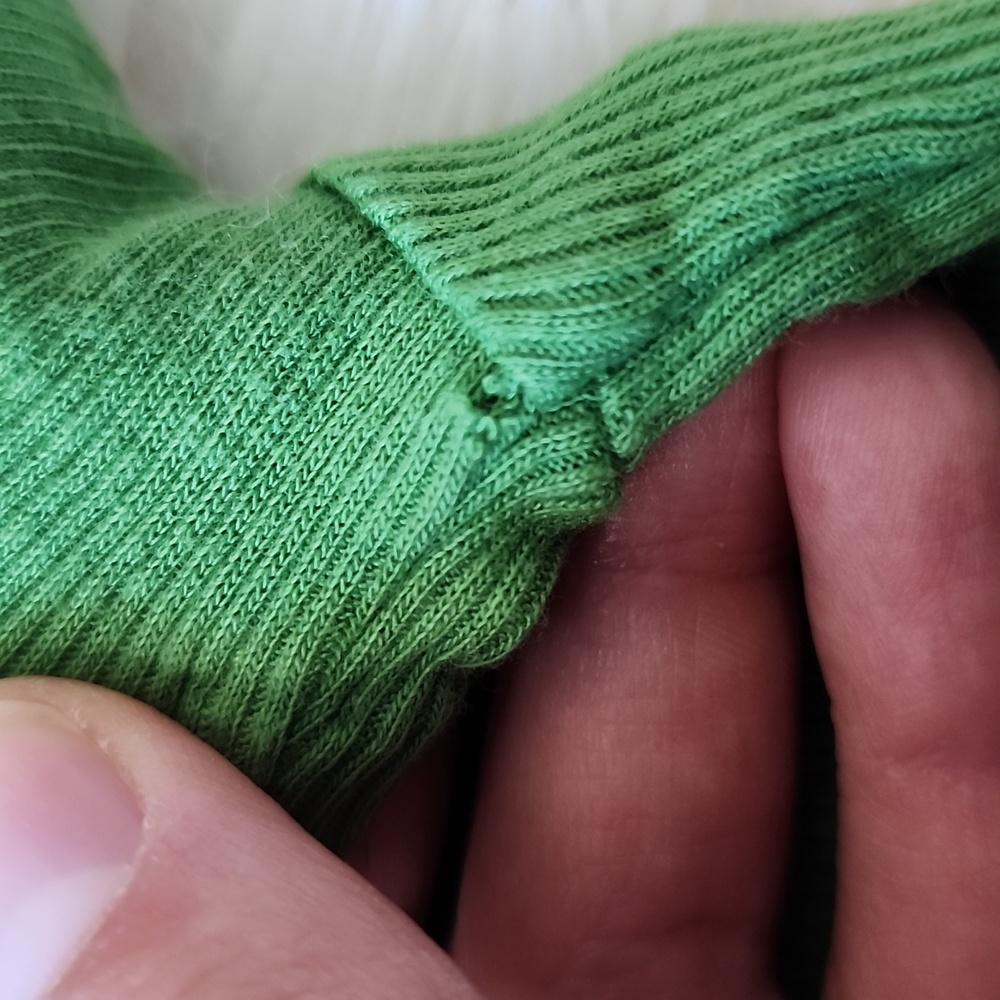JCrew Ribbed Tee - Picture 6 of 6